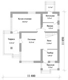 Проект дома C-055. Дом 200 кв м двухэтажный Проект дома C-055. Дом 200 кв м двухэтажный