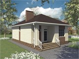 Проект одноэтажного дома до 100 м2 A-102