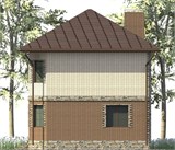 Проект дома A-101. Двухэтажный дом 100 м2