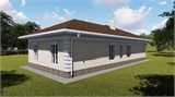 Проект дома E-008. Одноэтажный дом 300 м
