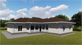 Проект дома E-008. Одноэтажный дом 300 м