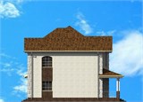 Проект дома C-034. Простой двухэтажный дом