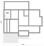 Проект дома F-010. Двухэтажный кирпичный дом с гаражом
