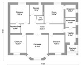 Проект дома C-026. Дом с эркером Проект дома C-026. Дом с эркером