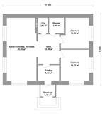 Проект дома A-027. Красивый дом из кирпича