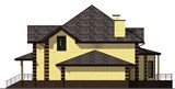 Проект дома F-009. Большой дом с мансардой