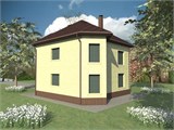 Проект дома C-021. Дом с кабинетом Проект дома C-021. Дом с кабинетом
