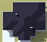 Проект дома B-042. Дом с навесом