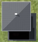 Проект одноэтажного каркасного дома A-002