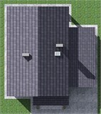 Проект дома D-122. Дом с мансардой