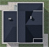 Проект дома C-253. Дом с мансардой и верандой