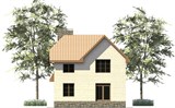 Проект дома C-246. Дом для узкого участка Проект дома C-246. Дом для узкого участка