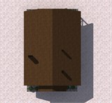 Проект дома D-111. Дом 250 кв. с террасой