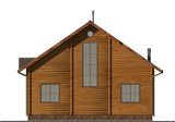 Проект дома A-081. Деревянный дом до 100 кв