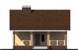 Проект дома B-248. Дом с террасой