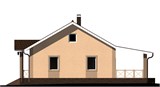Проект дома B-248. Дом с террасой