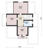 Проект дома F-071. Большой дом