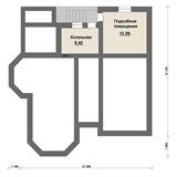 Проект дома B-237. Дом на склоне с террасой
