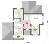 Проект дома E-048. Двухэтажный дом со вторым светом