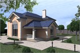 Проект дома E-048. Двухэтажный дом со вторым светом