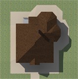 Проект дома C-229. Дом из блоков