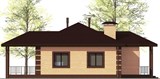 Проект дома B-231. Дом 3 спальни 1 этаж