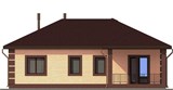 Проект дома B-231. Дом 3 спальни 1 этаж