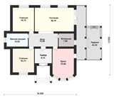 Проект дома C-225. Современный дом из кирпича