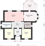 Проект дома C-224. Красивый дом 200 кв