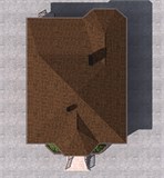 Проект дома B-214. Небольшой дом с двумя спальнями