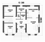 Проект дома D-097. Дом с 2 эркерами Проект дома D-097. Дом с 2 эркерами