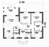 Проект дома B-208. Кирпичный дом 150 м