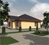 Проект дома B-195. Дом 14 на 13 м