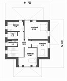 Проект дома D-086. Дом с террасой до 250 м