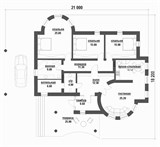 Проект дома C-188. Красивый дом