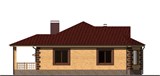 Проект дома C-184. Красивый дом с гаражом
