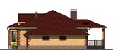 Проект дома C-184. Красивый дом с гаражом