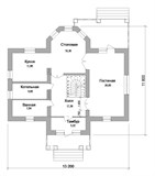 Проект дома C-133. Дом с эркером 200 м2