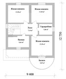 Проект дома C-113. Дом с подвалом и мансардой Проект дома C-113. Дом с подвалом и мансардой