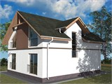 Проект дома B-037. Дом, размером 9 на 11 м