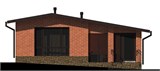 Проект хоз. постройки G-077. Одноэтажная баня с комнатой