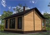 Проект хоз. постройки G-065. Беседка из дерева