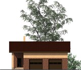 Проект хоз. постройки G-063. Гараж с жилой мансардой