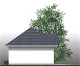 Проект хоз. постройки G-062. Одноэтажный гараж