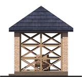 Проект хоз. постройки G-050. Беседка