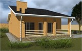 Проект дома B-310. Дом в современном стиле