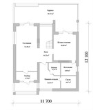 Проект дома E-044. Дом-баня с террасой