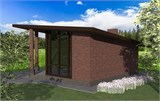 Проект хоз. постройки G-072. Простая беседка