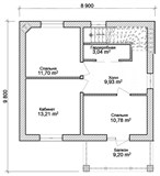Проект дома B-317. Дом 150 м2