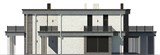 Проект дома F-019. Современный двухэтажный дом